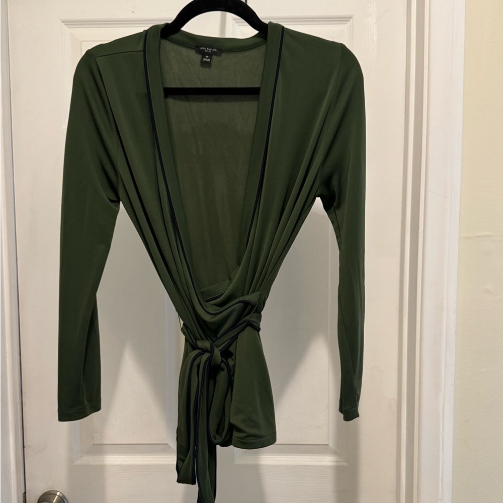 Ann Taylor Green Fabric